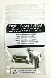 Bolts for Acura Engine Air Filter Box (set of 7) Stainless Steel - Picture 1 of 2