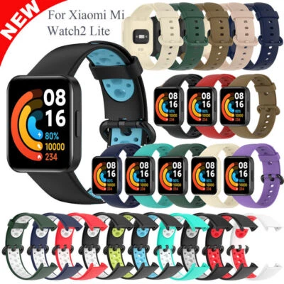 Uhrenarmband Für Xiaomi Mi Watch Lite 2/Redmi Watch 2 Armband Silikon Ersatzband - Bild 1 von 4