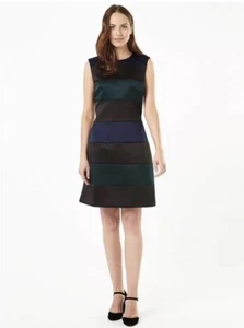 Phase Eight Aleigh gestreiftes Kleid UK 16 neu mit Etikett UVP £130 besondere Anlässe - Bild 1 von 10