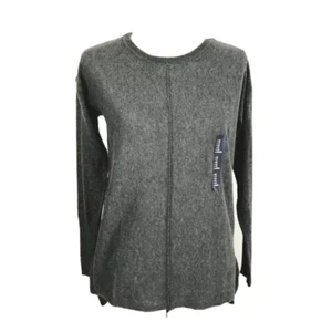 NWT Gap Pullover Sweater Top Crew Neck Long Sleeves Gray Sx XS - Picture 1 of 9