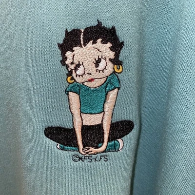 De Colección Just My Size 22/24 Mujer’s Sudadera Betty Boop Bordada Nueva Nunca Usada Foto 1 de 4