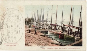 8318 USA THE LOGGER LANDING NEW ORLEANS LOUISIANA - Picture 1 of 1