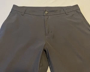 Pantalones Lululemon Commission Slim Warpstreme - Para hombre Talla 34x29,5, Negros - Imagen 1 de 6