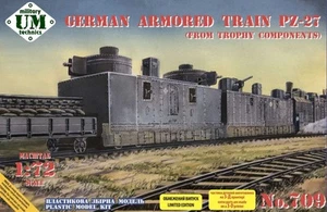 Unimodels UMT709 - 1:72 Allemand Blindé Train PZ-27 (Trophy Components) - Neuf - Imagen 1 de 1