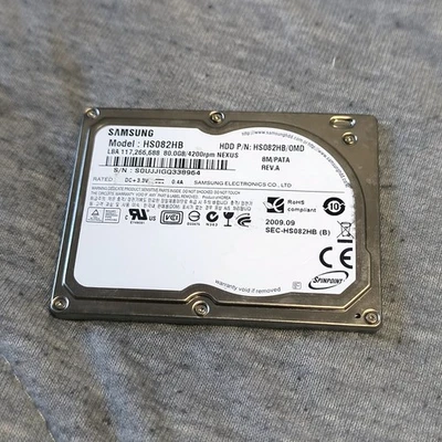 iPod Classic hard drive - 1.8" PATA ZIF 80GB - Samsung HS082HB - Image 1 of 2