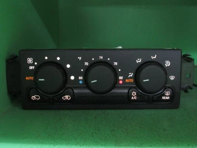 15072169 02 CADILLAC ESCALADE A/C AUTO CLIMATE TEMP CONTROL REBUILT 3068 - Image 1 of 4