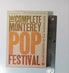 The Complete Monterey Pop Festival DVD Criterion 3 discs. - Bild 1 von 7