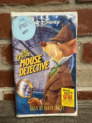 The Great Mouse Detective - New Sealed VHS Disney 1999 Video Tape Clamshell Rare - Image 1 of 4