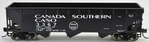 42291 Bowser 70 toneladas offset Hopper Canadá Southern 3341 (negro) - Imagen 1 de 2