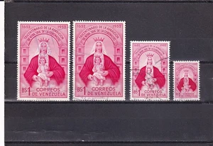 SA03 Venezuela 1952 300th Anniv of Apparition of Our Lady of Coromoto used - Picture 1 of 1
