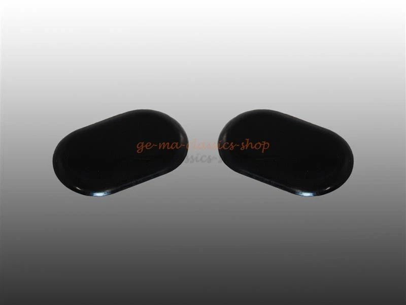 VW Käfer 1302 1303 Stopfen Deckel Plastik am Rahmenkopf Unterseite Paar Neu - Bild 1 von 1