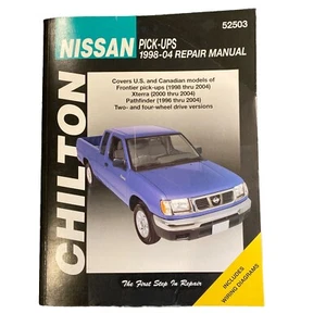 Nissan 1998 2004 Frontier Xterra Pathfinder Pick Ups Chilton Repair Manual 52503 - Picture 1 of 9