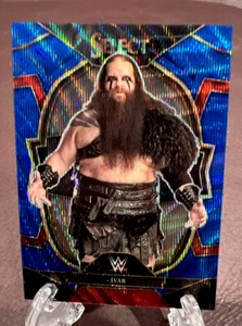 2023 Select WWE - IVAR *Blue Wave Prizm - Asia Tmall Exclusive!* /99 🔥 - Picture 1 of 2