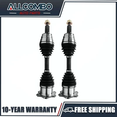 2x 4WD Front Left Right CV Axle for Chevy Silverado 1500 2500 3500 Hummer H2 - Image 1 of 4