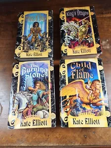 Lot of (4) KATE ELLIOTT Books CROWN OF STARS SERIES #s1, ,2,3, 4, HARD BACK - Imagen 1 de 6
