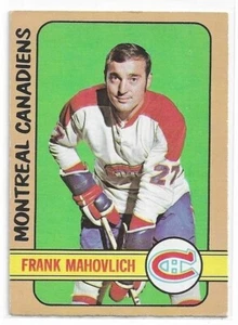 Frank Mahovich 1972-73 OPC Hockey Karte #102 Montreal Canadiens EX - Bild 1 von 1