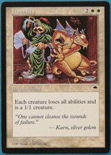 Humility Tempest PLD White Rare MAGIC THE GATHERING CARD (ID# 247666) ABUGames