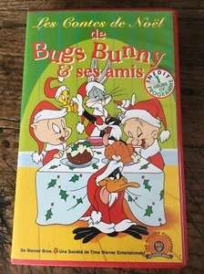 LES CONTES DE NOËL DE BUGS BUNNY ET SES AMIS … WARNER BROS ... VHS - Photo 1/4