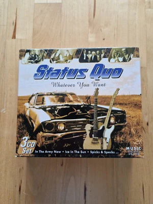 Status Quo: Whatever You Want (3 CD Box-Set) Zustand neuwertig! - Bild 1 von 4