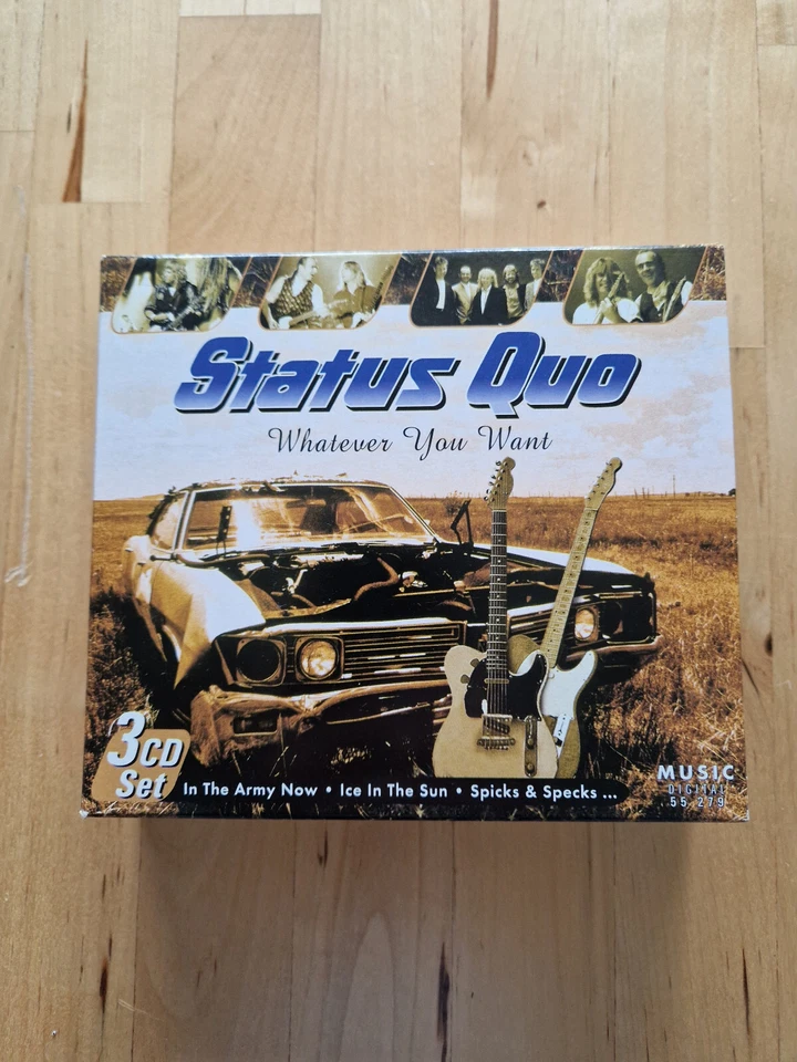 Status Quo: Whatever You Want (3 CD Box-Set) Zustand neuwertig! - Bild 1 von 4