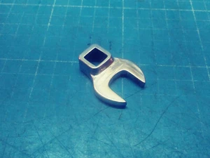 Snap-on Tools USA 3/8" Drive 9/16" Crowfoot Open End Chrome Wrench FCO18 - NICE - Picture 1 of 5