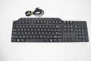 Dell CN-02FVXN Black Wired Keyboard - Picture 1 of 7