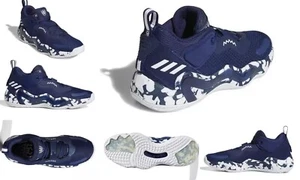 new ADIDAS men's $129 Basketball Shoes D.O.N. Issue 3 size 10 black-white - Picture 1 of 7