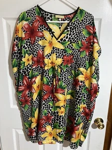 Bobby Brooks Nachtwäsche Nachthemd Einheitsgröße Taille zum Binden Mehrfarbig Polyester - Bild 1 von 3