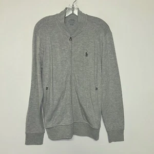 Ralph Lauren Polo Mens Full Zip Track Jacket, Grey, NWT, Size Small - Picture 1 of 3