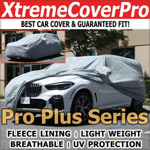 BREATHABLE CAR COVER W/Fleece Dark Gray FOR 2019 2020 2021 2022 INFINITI QX50 - Picture 1 of 12
