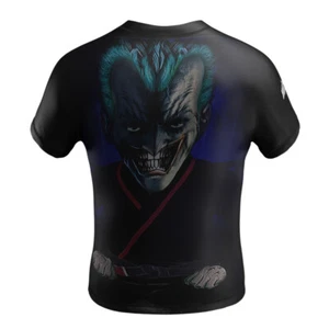 High Type KIDS Rash Guard Jiu Jitsu Fighter JOKER -  BJJ MMA Judo - Picture 1 of 7