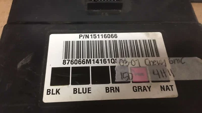 15116066 Chevy Blazer o GMC Jimmy bcm 2003-2007 Foto 1 de 2