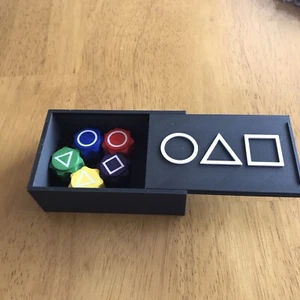 Squid Game Gonggi Dice Game Set SHIPS FROM USA - Korean Jacks - Picture 1 of 10