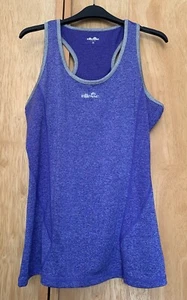 Ellesse Purple Sports Vest With Grey Trim Racer Back Size 14 - Picture 1 of 5