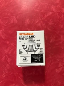 6W Sylvania LED6MR16/DIM/827FL36 12V GU5.3 Base - Picture 1 of 4