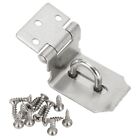 Heavy Duty Stainless Steel Lock Hasp and Staple Secure Your Doors and Cabinets