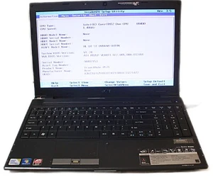 Acer Travelmate 8571 (non working for parts only ) Laptop - Picture 1 of 7