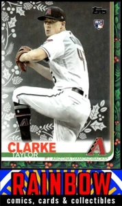 2019 Topps Holiday #HW5 Taylor Clarke - Picture 1 of 2