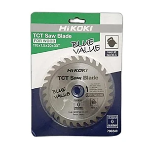 Hikoki 796251Z - 5" (125 mm) TCT Sägeblatt für Holz, Packung mit 10 Stück, 110 x 1,5 x 20 - Bild 1 von 1
