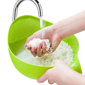 Rice Washing Filter Strainer Basket Colander Sieve Mesh Food Pasta Veg Washing - Picture 1 of 16