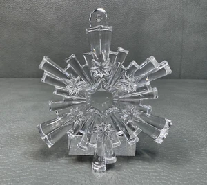 Waterford Crystal 2009 Snow Crystals Christmas Ornament - Picture 1 of 4