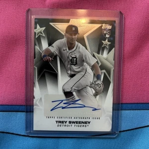2025 Topps Serie 2 Trey Sweeney Estrellas de Béisbol RC Automático BSA2-TSW TIGERS - Imagen 1 de 2
