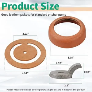 Pitcher Pump Repair Kit Check Valve Weights Lower Valve Leathers Maintenance Kit - Picture 1 of 12