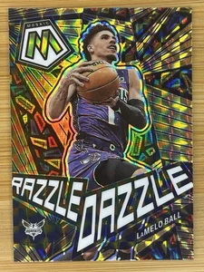 2022-23 Mosaic Lamelo Ball Razzle Dazzle Prizm Hornets Case Hit SSP - Picture 1 of 2