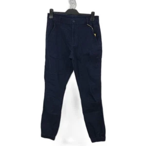 NEW Workzone Navy Jogger Style Elastic Ankle Work Pants UPF 50 Men's Size S - Picture 1 of 5