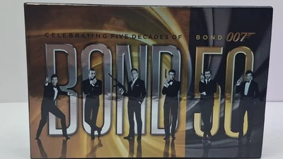 Bond 50 Blu-Ray Collection • Celebrating Five Decades of 007 • 22 Movies + Bonus Foto 1 de 4