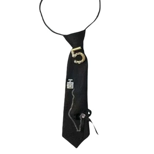Elegant Skinny Necktie Adjustable Multipurpose Outfit Enhancer Casual Accessory - Picture 1 of 8