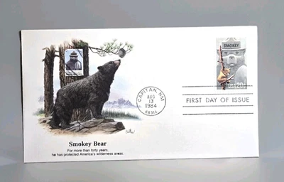 1984 Smokey Bear FDC - Image 1 of 4