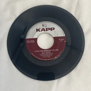 1957 Bing Crosby (45RPM Vinyl) Never Be Afraid/I Love You Whoever You Are K-195X - Picture 1 of 4