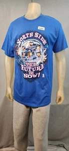 Chicago Cubs 2016 Northside blau kurz SLV Grafik T-Shirt Top LARGE NEU - Bild 1 von 6